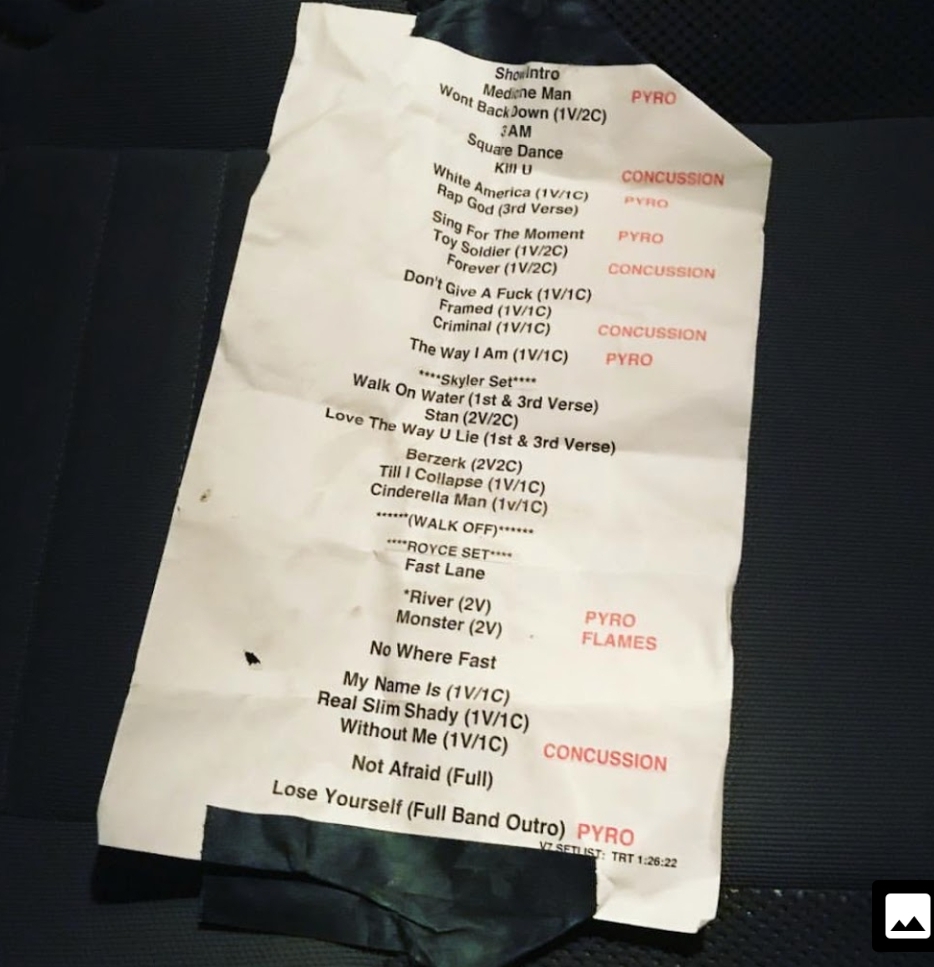 Eminem, VIDEO concerto Bonnaroo Festival, Manchester, 9 Giugno 2018
